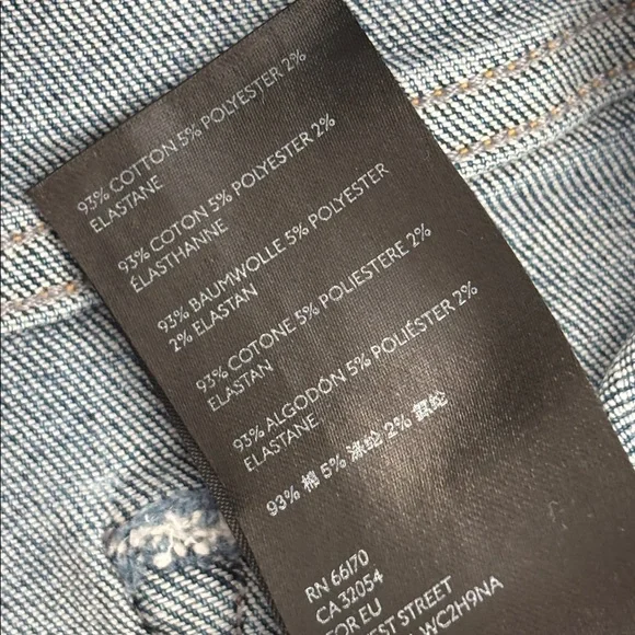 FREE PEOPLE SIERRA HIGH RISE SKINNY JEANS RAW HEM - Picture 8 of 11